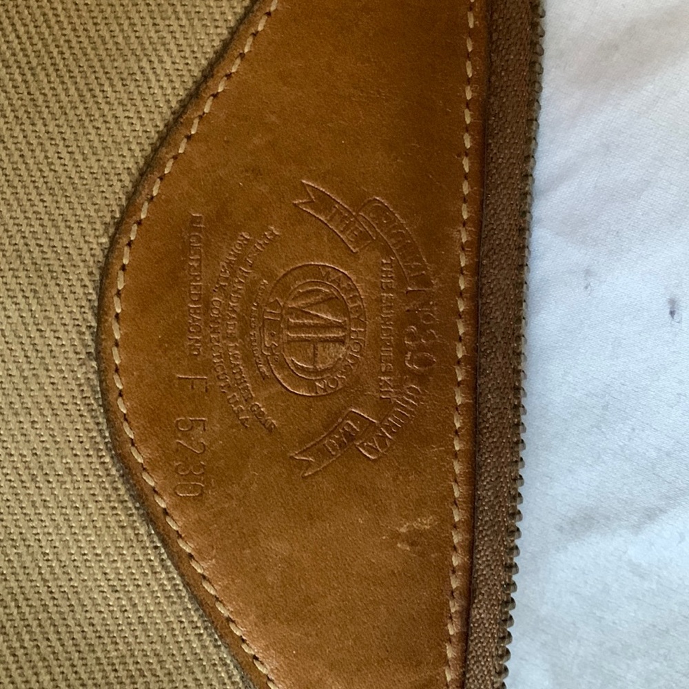 Ghurka clutch bag, great shape just a few marks
